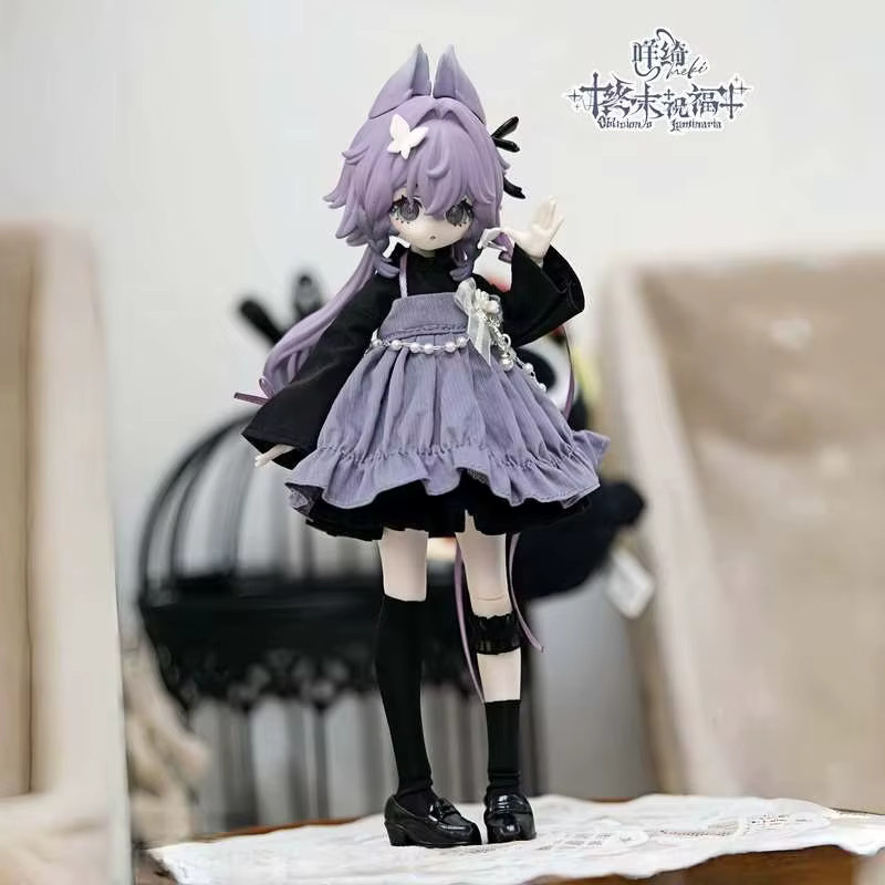 Hot Toys Meki Ultimate Blessing Serie Mobile Doll Blind Box Spielzeug Anhänger Handventilator - Bild 3