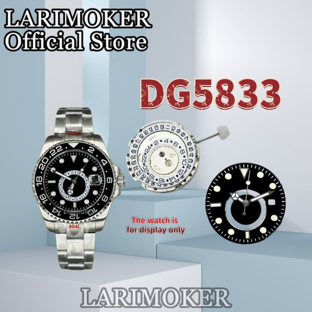 LARIMOKER Uhrenzubehör, 31,5 mm, Leuchtendes Zifferblatt, Datumsfenster - Bild 1