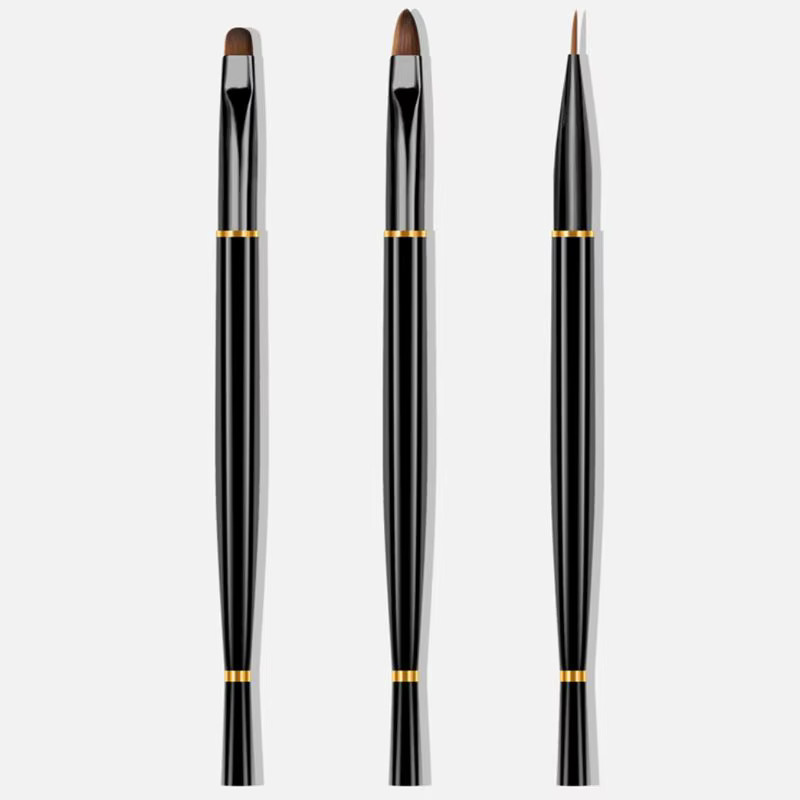 3er Set Maniküre Pull-Linie Stift mit Licht-Therapie, Nail Art Werkzeuge - Bild 2