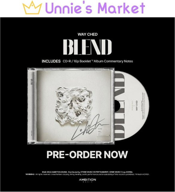 WAY CHED - BLEND Musikalbum in Grau - Bild 1