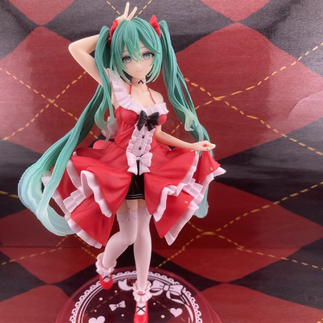 Bandai Hatsune Miku Figur, Rosa / Pink, Grün, Einzelfigur - Bild 1