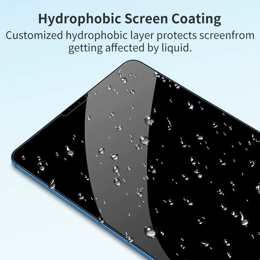 Displayschutzfolie aus gehärtetem Glas für Apple iPad Air 11 M4, 10. Generation, transparent, 1 oder 2 Stück - Bild 3