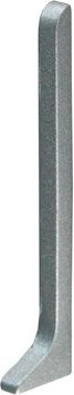 Fuchs Design Sockelleiste Endstück Links aus Aluminium in Silber Matt, Höhe: 8 cm - Bild 3