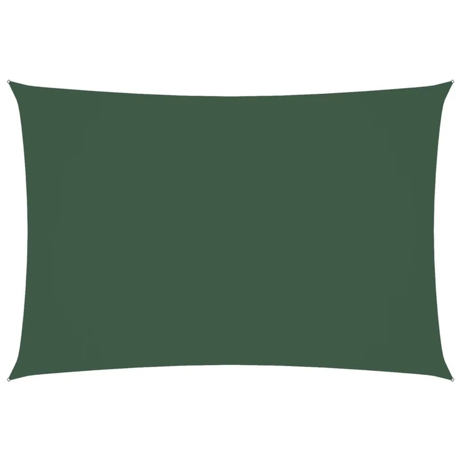 Furnicato Sonnensegel aus PU-beschichtetem Oxford-Gewebe, rechteckig, Grün, B x T: 5 x 3 m - Bild 2