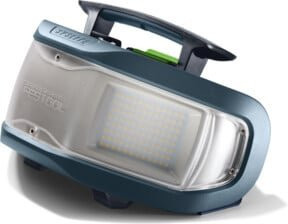 Festool Hybrid-Baustrahler SYSLITE DUO-H I-Basic-Set LED Floodlight dimmbar IP54 Blau-Grau - Bild 1