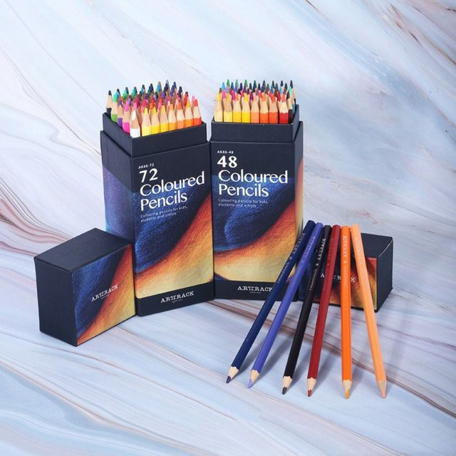 Professionelles Ölpastellstift-Set in Mehrfarben für Kunst und Schule - Bild 1