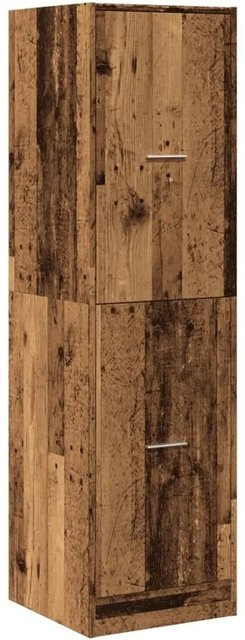 vidaXL Apothekerschrank in Altholz-Optik, Farbe: Braun, B/T/H: 40 x 41 x 144,5 cm - Bild 1