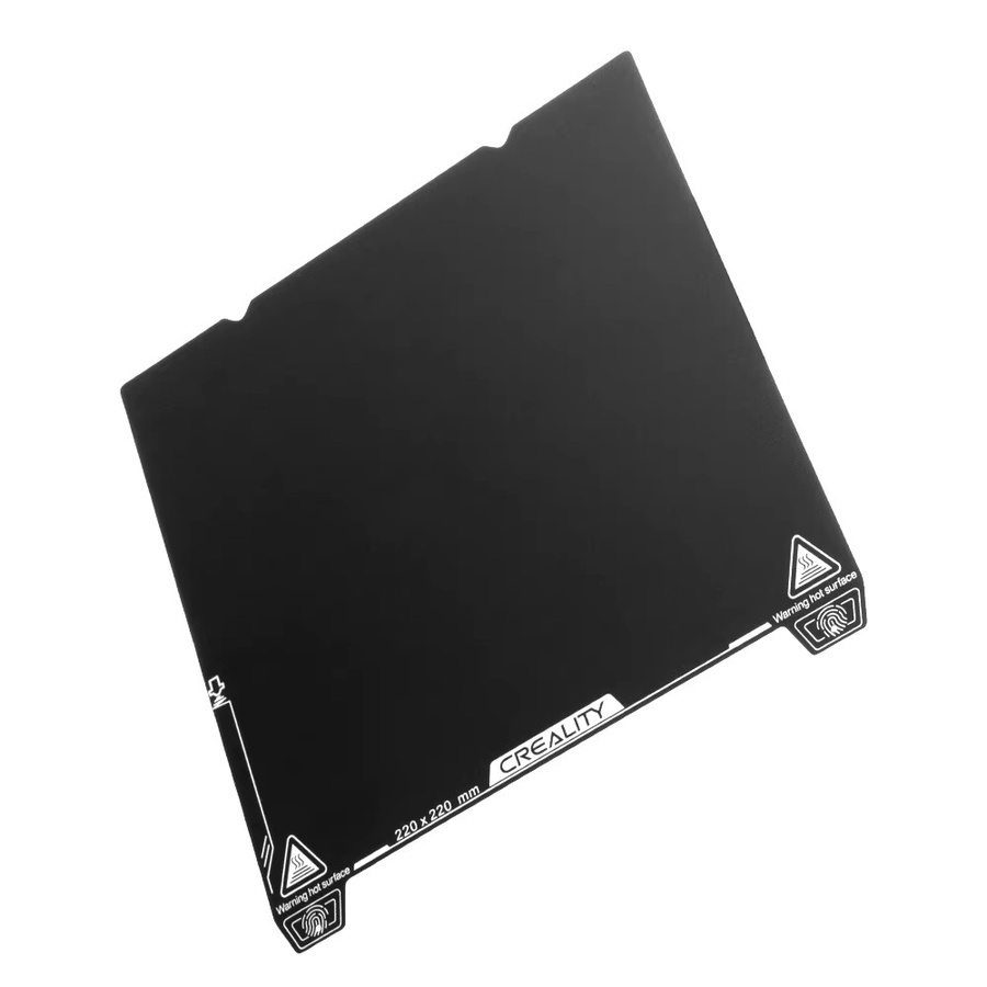Creality Epoxidharz-Bauplatte für Ender Series K1 und K1-Max 3D-Drucker, doppelseitig, Schwarz - Bild 3