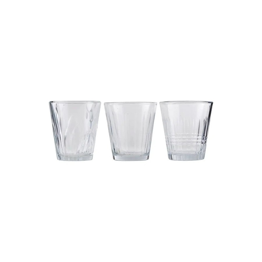 House Doctor Vintage Trinkglas Set aus klarem Glas, 6 Stück - Bild 1