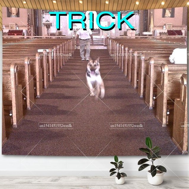 Alex G Trick Album Cover Wandteppich Kunst Poster in Grau, B/H: 100 x 70 cm - Bild 1