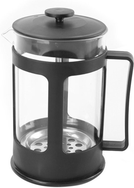 FEB.WIND French Press Kaffeemaschine mit Filter und Teekanne in Schwarz - Bild 1