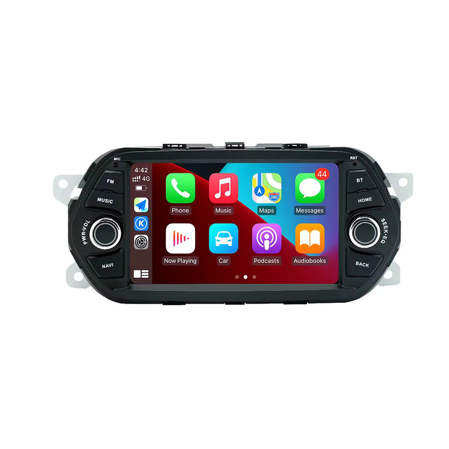 KJ-NAVI Android 15 Carplay Autoradio für Fiat Tipo Egea, Multimedia Video Player mit GPS und 4G, IPS Bildschirm, Schwarz - Bild 6