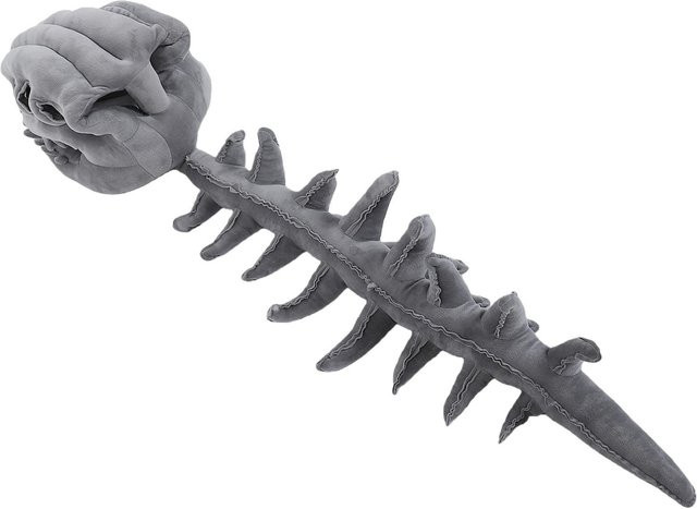 Fishine Dinosaurierskelett Kostüm, Grau, Plüsch / Textil - Bild 1