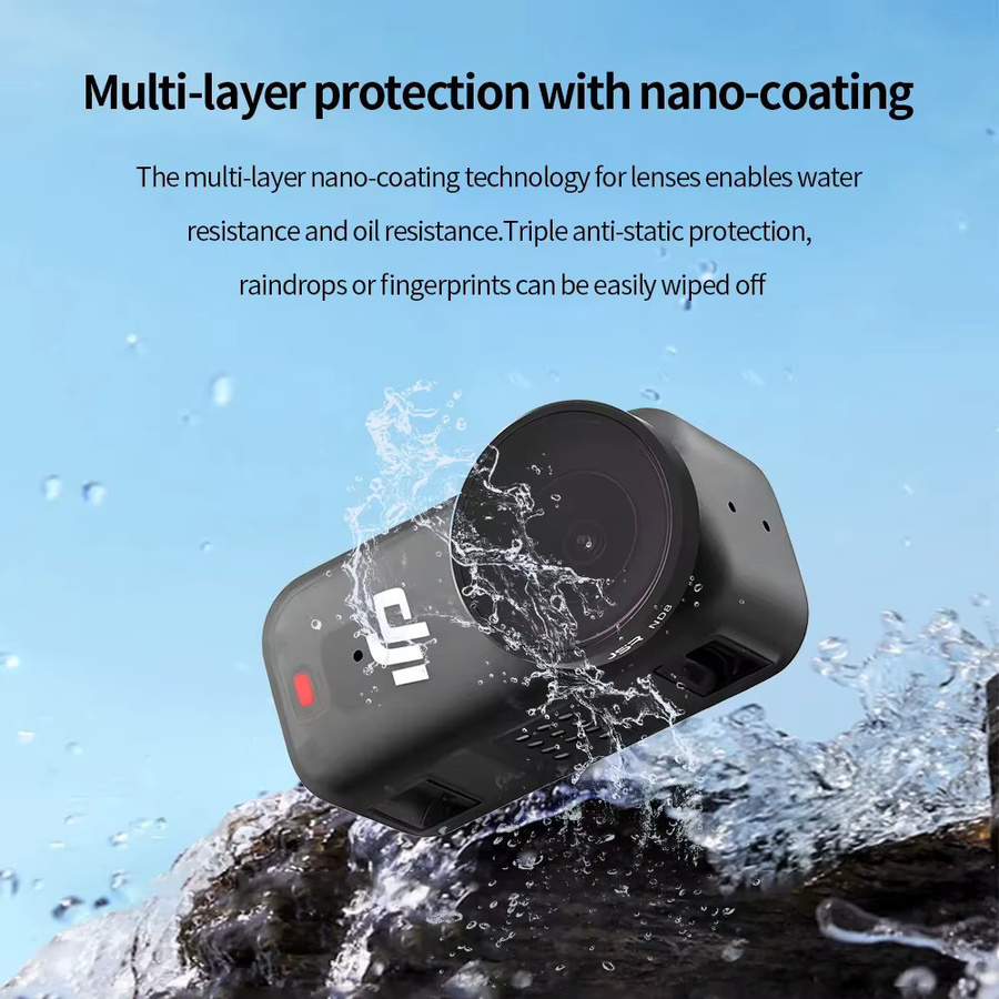 DJI OSMO Nano Objektiv Filter Set Schwarz mit PL, UV, ND8, ND16 und ND32 Filtern für Kamera-Zubehör - Bild 4