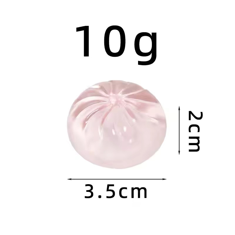 hairun Mini-Bao-Quetschspielzeug, Squishy, transparent, 5-teiliges Set - Bild 2