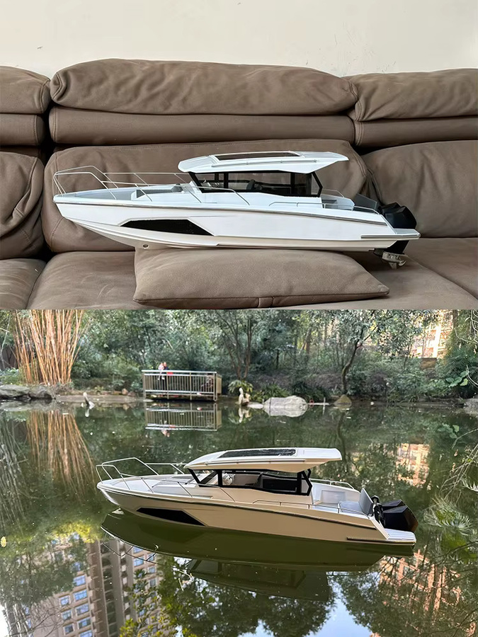 AT 99 MODEL Luxus Yacht, RC Boot, ferngesteuert, 71 cm - Bild 6