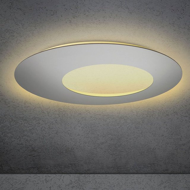 Escale Blade Open 95 LED-Wand- und Deckenleuchte in Silber matt aus Aluminium mit Up-and-Down-Lichtfunktion (2700K) - Bild 1