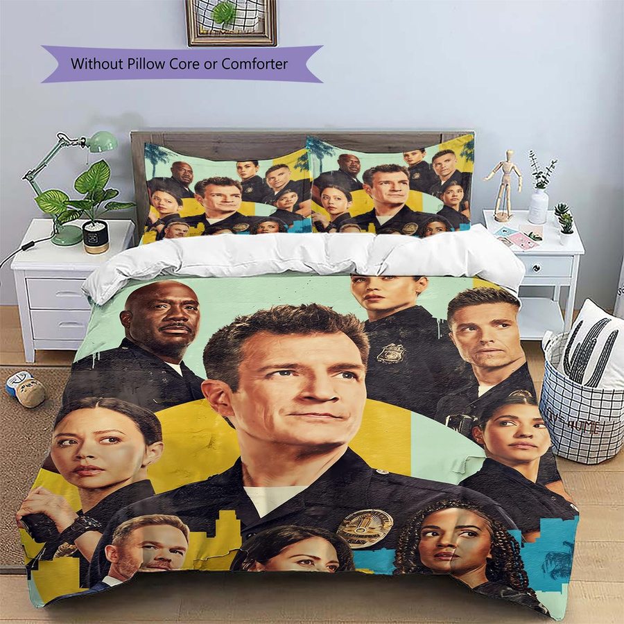 HAPPYDAYSET Bettwäsche Set Rookie Muster in Multicolour, 1 Bettbezug und 2 Kissenbezüge aus Polyester, B/H: 200 x 200 cm - Bild 2