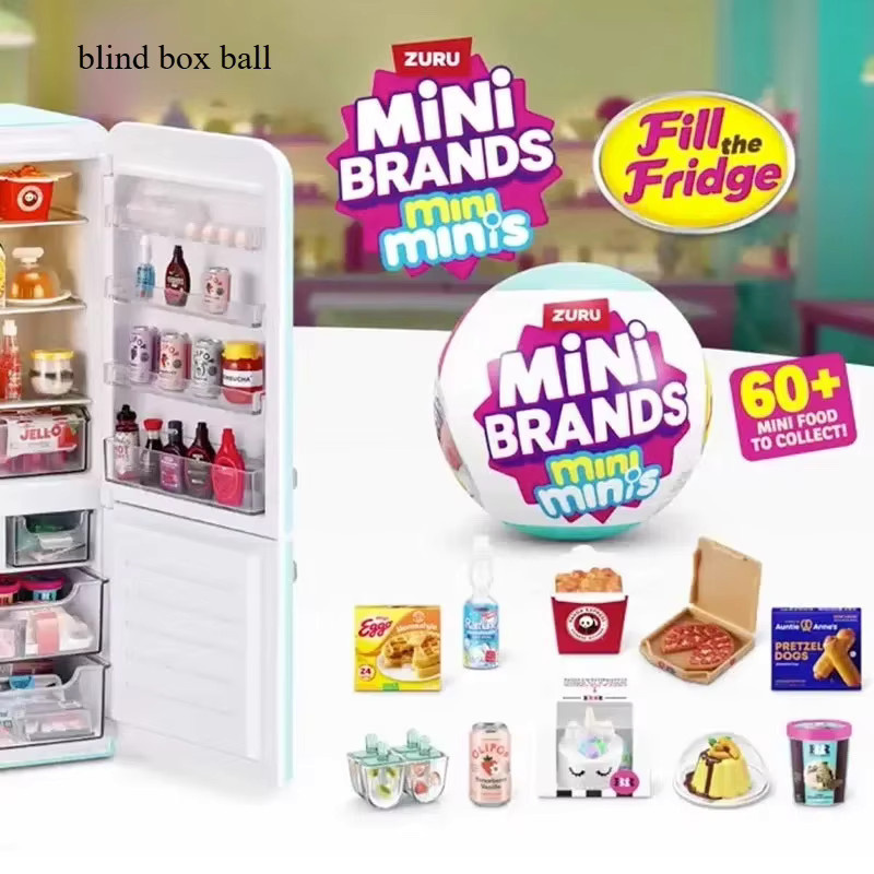 ZURU Mini Brands Ball Series Fill The Fridge Spielset, Blind Box - Bild 2