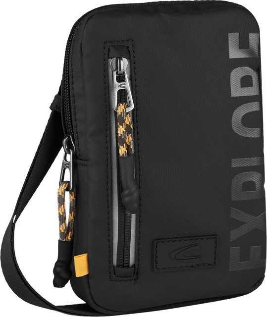 Camel Active Explore Mobile Phone Case aus recyceltem Nylon in Schwarz - Bild 1