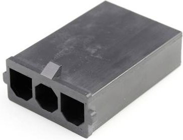 Molex Stiftgehäuse-Kabel in Schwarz mit 3 Polzahl und einem Rastermaß von 7,50 mm - Bild 1
