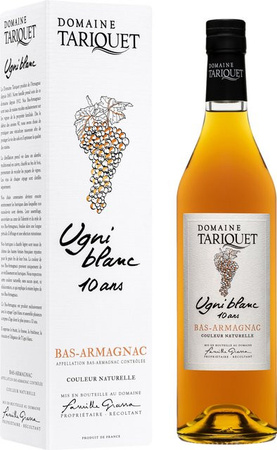 Domaine Tariquet Armagnac Ugni blanc 10 Ans 0,7 l