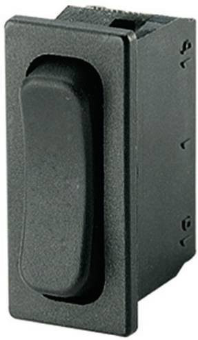 Marquardt 1838.1402 Wippschalter Schwarz IP40 tastend 250 V/AC 6A - Bild 1