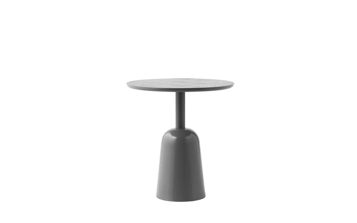 Normann Copenhagen Turn Couchtisch in Grau mit drehbarer Platte und höhenverstellbarer Tischplatte, Höhe: 66,5 cm - Bild 2