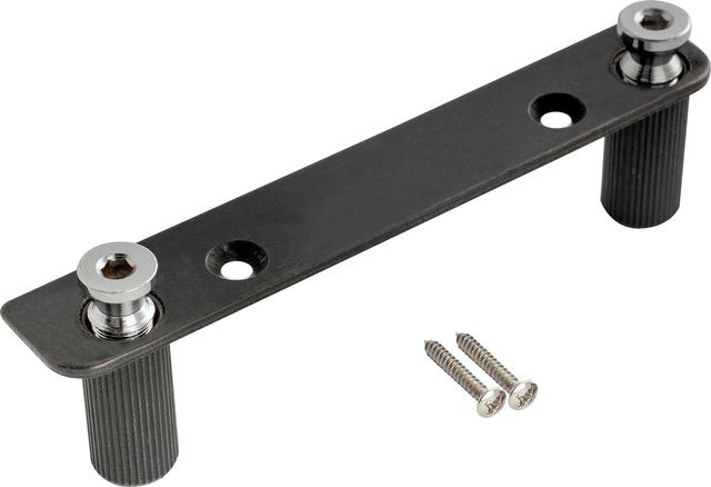 Music lily Pro M7 Bolzenanker und 10mm Buchsen Halterung für E-Gitarren mit doppelt verriegelnder Tremolo Bridge in Schwarz - Bild 1