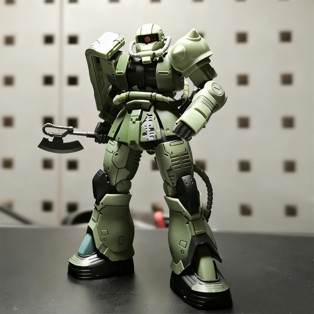 TAKARA TOMY Gundam Battle Damaged Green Zaku II Cucuruz Doan'S Island, Model Kit, HG1/144, 1:144 - Bild 1