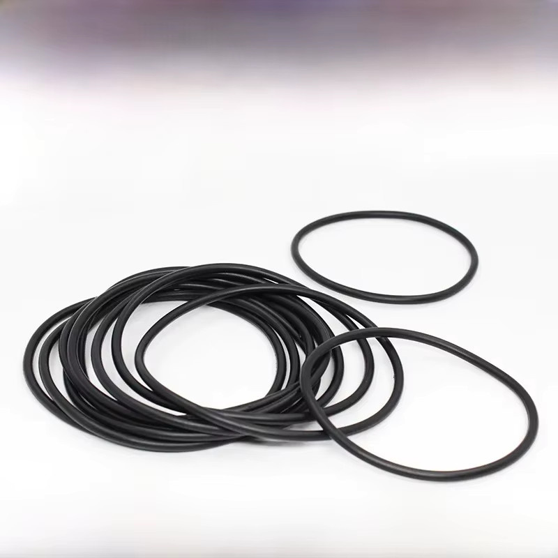 Schwarzer NBR 70A Nitrilkautschuk O-Ring Dichtungsring mit 2 mm Dicke - Bild 3