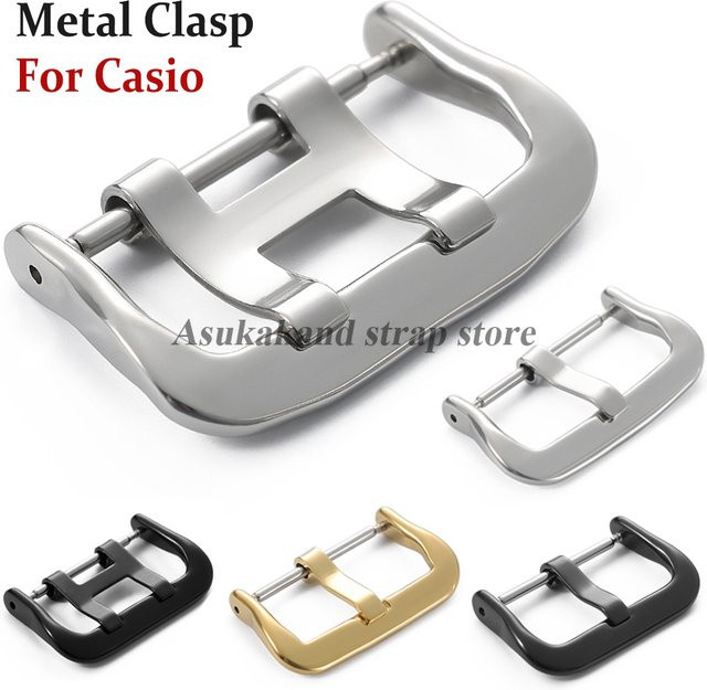 Casio Uhrenarmband-Schnalle, Edelstahl, Silber - Bild 1