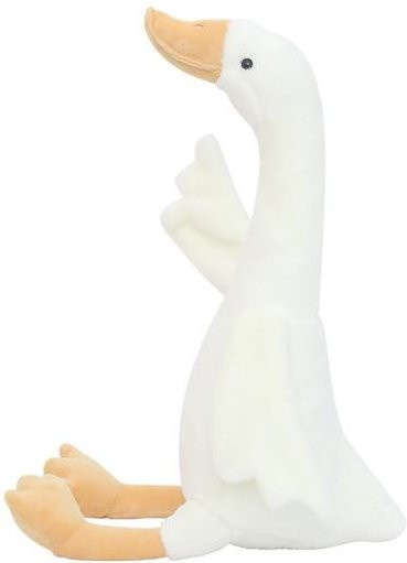 Gans Plüschtier, weiß, 40 cm - Bild 1