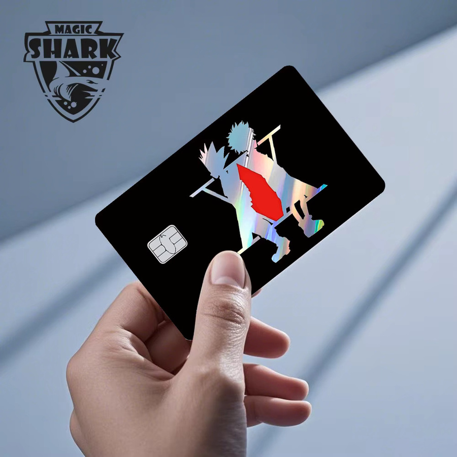 Bandai Magic Shark Anime Hunter X Hunter Sticker, Laser Holographic - Bild 2