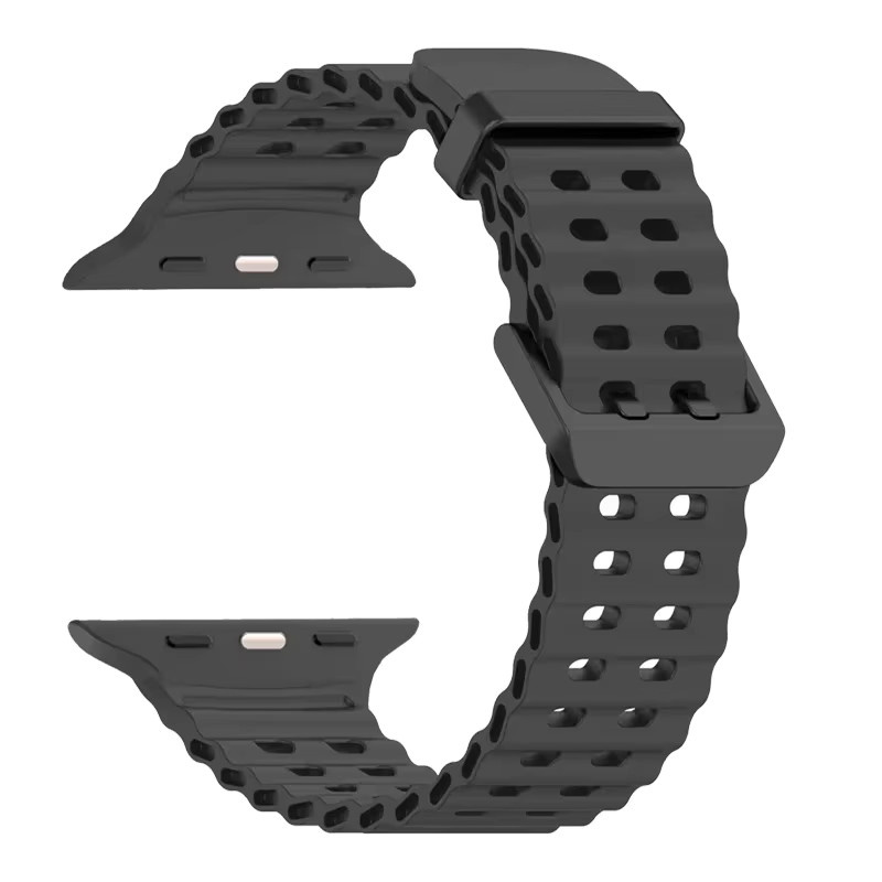 Silikon Armband für Apple Watch, Marine Band, Unisex - Bild 3