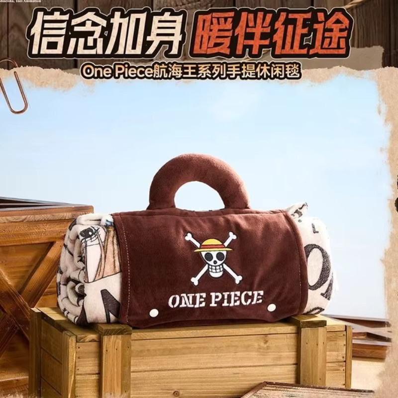 One Piece Anime Handdecke mit Roronoa Zoro, Nika, Nami und Sanji in Multicolour aus Polyester - Bild 2