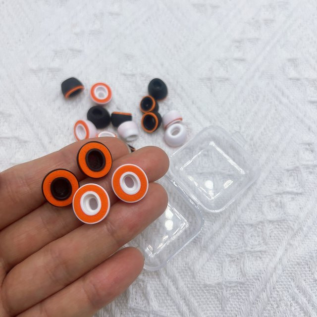 Trig Rain Ersatz-Ohrstöpsel aus Memory-Schaum für Apple AirPods Pro 3 in Schwarz und Multicolour - Bild 1