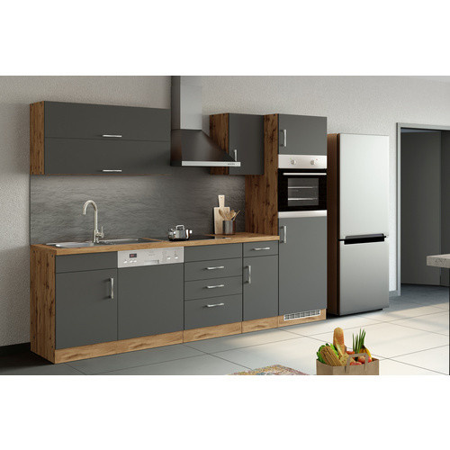 HELD MÖBEL Hängeschrank Bologna in Grau, B/H/T: 40 x 57 x 34 cm - Bild 1