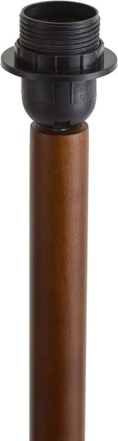 QAZQA Japandi Stehleuchte Mels aus Nussbaumholz in Braun, Höhe: 133 cm - Bild 1