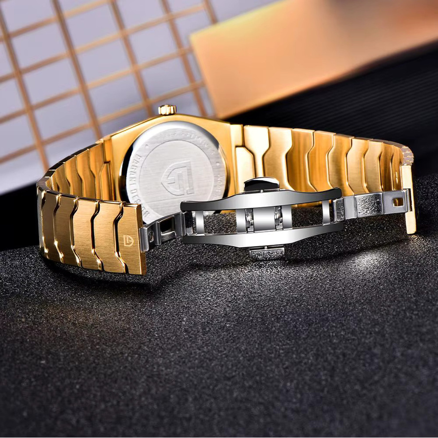 PAGANI DESIGN Armbanduhr, Quarz, Edelstahl, Saphirglas, Herren - Bild 5