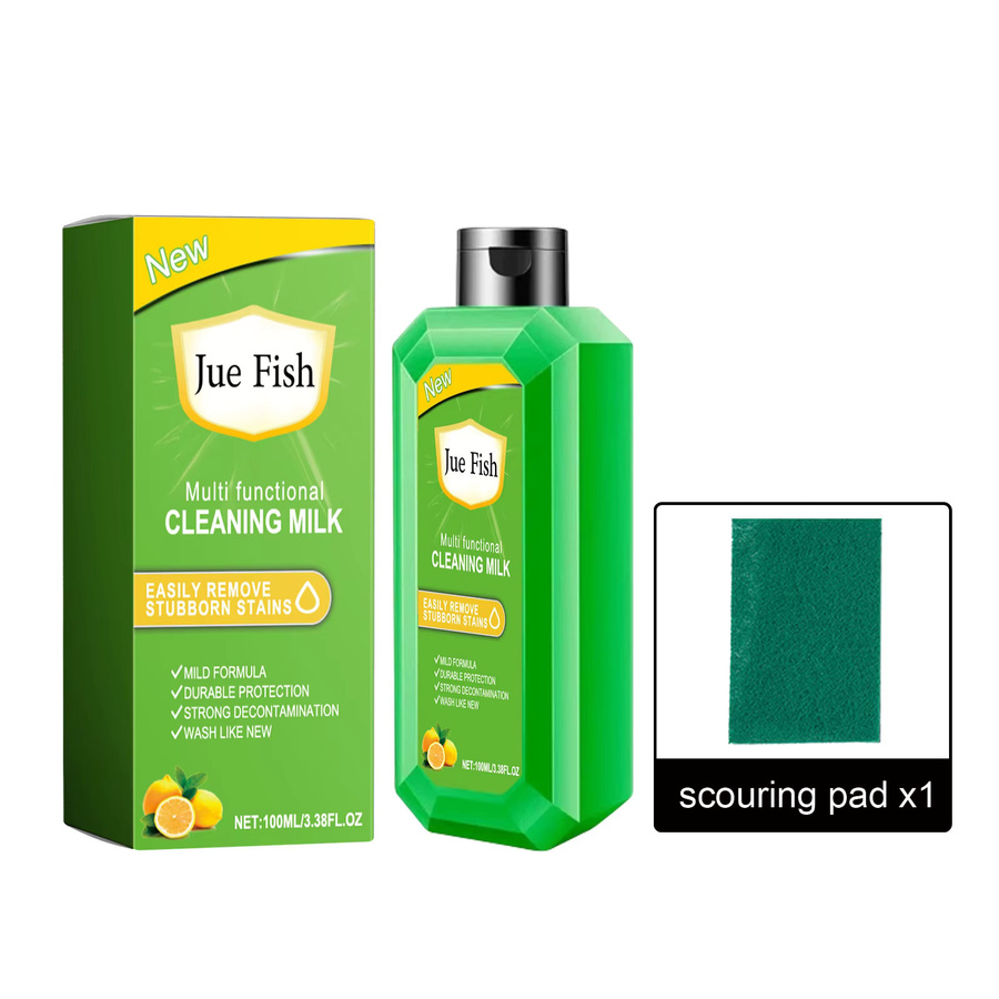 Jue-Fish Fettreiniger Creme zur Entfernung von Schweröl und Rost für Kochgeschirr, Ofen und Kochfelder - Bild 2