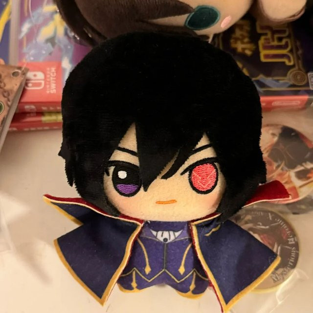 Bandai Code Geass Lelouch Plüschpuppe Geschenkanhänger, 10cm - Bild 1