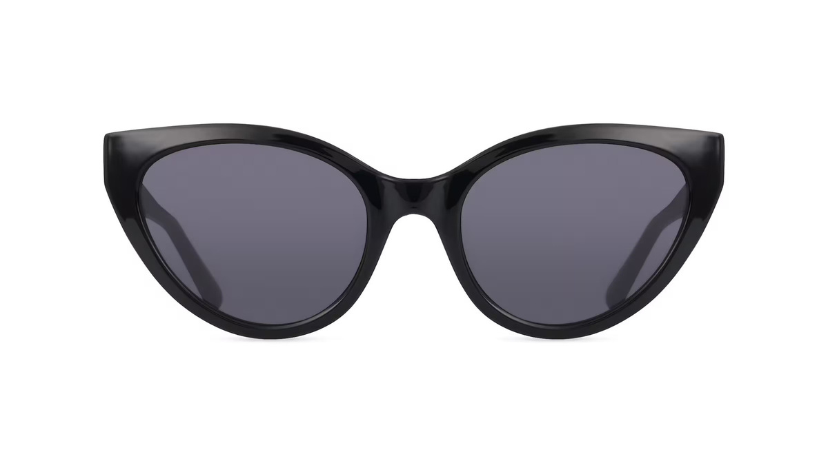 Love Moschino MOL064/S Sonnenbrille Butterfly, Vollrand, Kunststoff, Schwarz, Damen - Bild 1