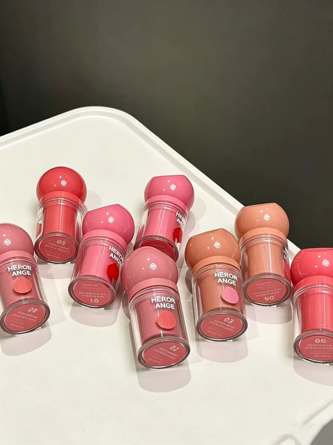 Herorange Dewy Liquid Blush, glänzend - Bild 5