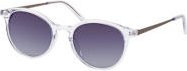 Mister Spex Paciino 2128 A23 Sonnenbrille, Rund, Vollrand, Unisex, transparent, grey - Bild 1