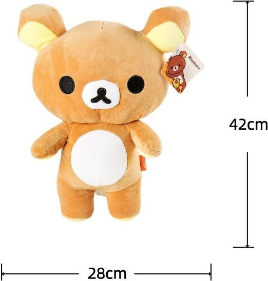 Rilakkuma Plüschtier, Bär, braun, ab 14 Jahren - Bild 1