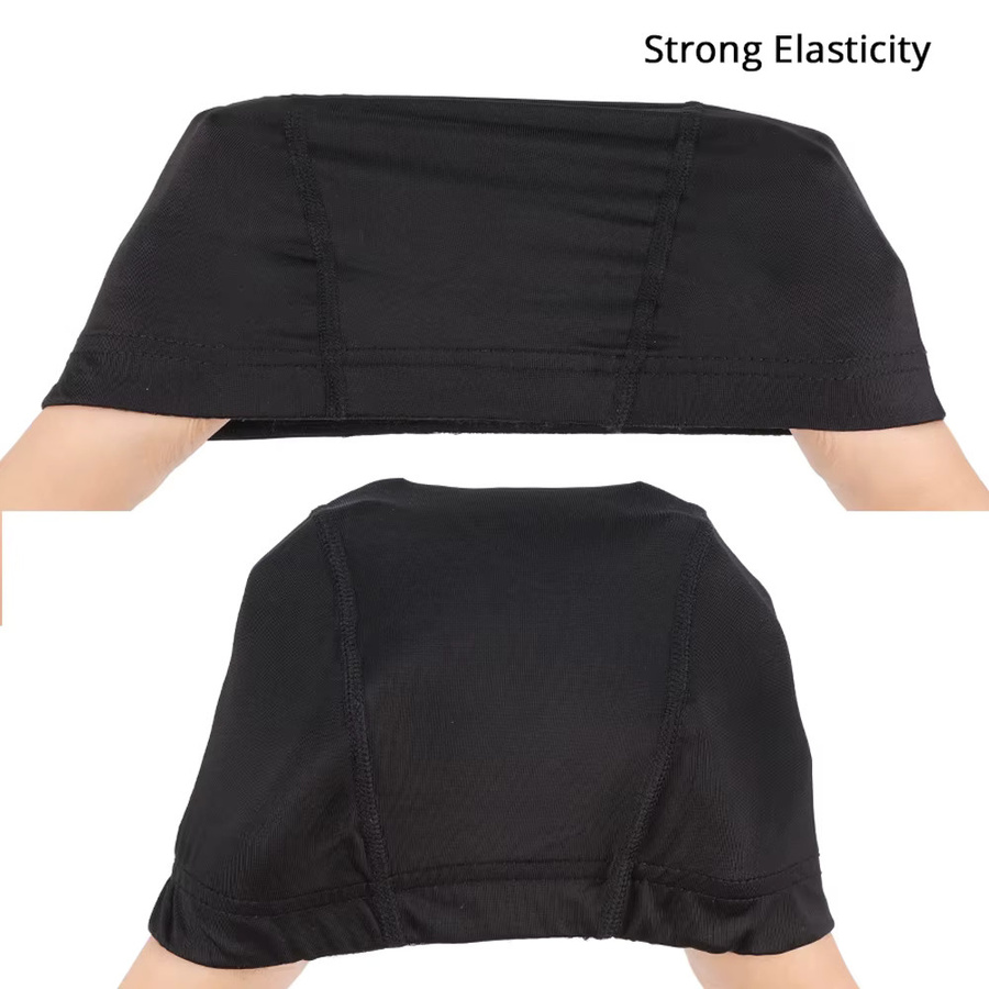 Yajukai Perückenhaarnetz, Spandex, Schwarz, Unisex - Bild 3