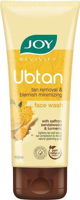 Joy Ubtan Bräunungsentferner Gesichtswaschgel, 100 ml, Unisex - Bild 1