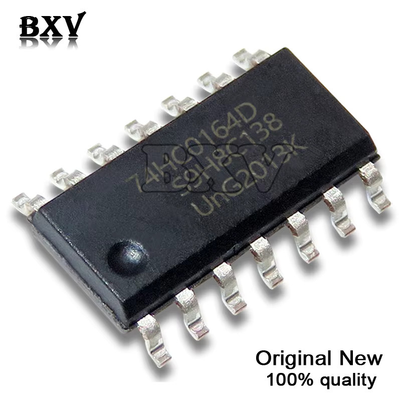 10er Set Logik-ICs 74HC125D 74HC138D 74HC139D 74HC164D 74HC165D in Schwarz SOP-14 - Bild 2