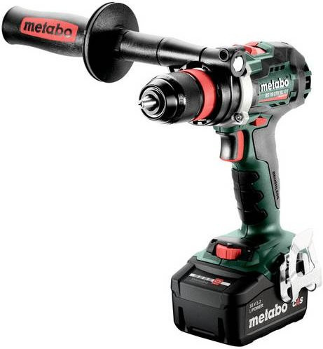 Metabo Akku-Bohrschrauber BS 18 LTX BL Q I 18V mit 2 Akkus und Ladegerät in Grün - Bild 1